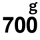 700 gr 