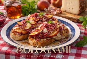 Bruschetta con Guanciale Croccante e Pecorico di Pienza