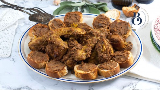 Gallina de Guinea alla Ghiotta Receta Tradicional de Umbría