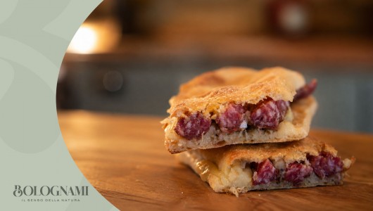 Ciaccia con Tartufo Pecorino di Pienza e Salsiccia del Trasimeno