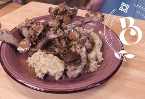 Costolette di Agnello con Tartufo e Battuto Aromatico