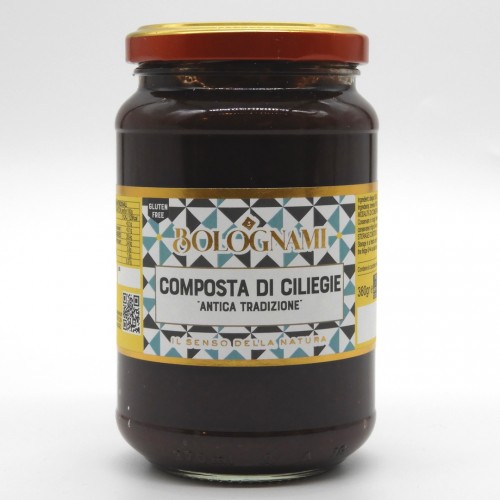 Composta di Ciliegie Senza Glutine Antica Tradizione Bolognami