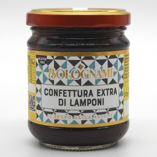 Confettura Extra di Lamponi Senza Glutine Bolognami