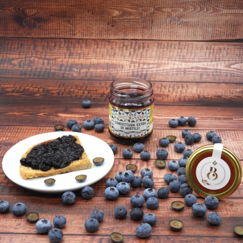 Confettura Extra di Mirtilli Senza Glutine Bolognami