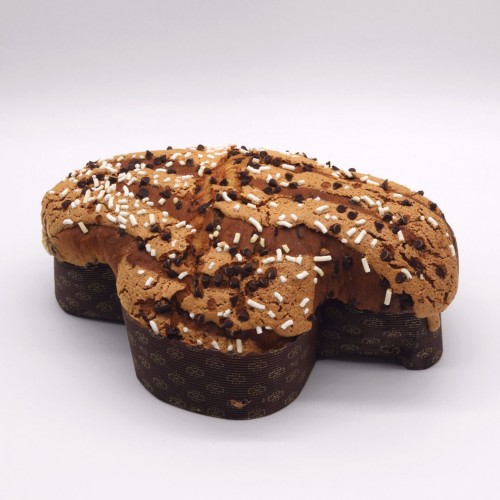 Colomba Pasquale Artigianale al Cioccolato Il Forno di Pioppi