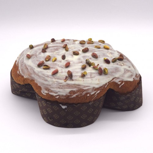 Colomba Pasquale Artigianale al Pistacchio Il Forno di Pioppi