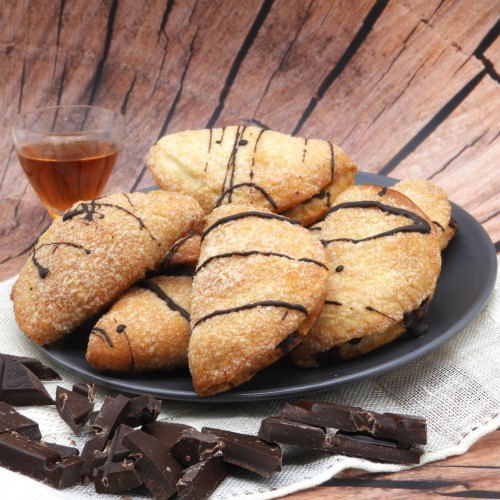 Fiorentine di Pasta Sfoglia al Cioccolato Bolognami