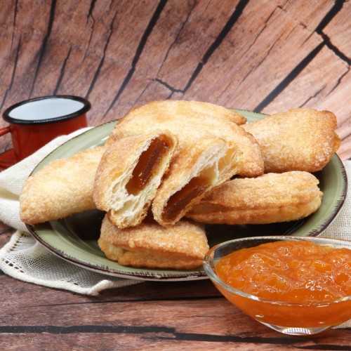 Fiorentine di Pasta Sfoglia all'Albicocca Bolognami