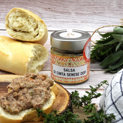 Salsa Con Cinta Senese D.O.P. Bolognami