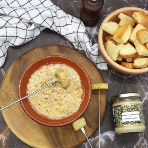 Crema di Formaggio e Tartufo Bianco Bolognami