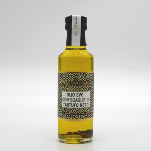 Olio EVO con Scaglie di Tartufo Nero Bolognami