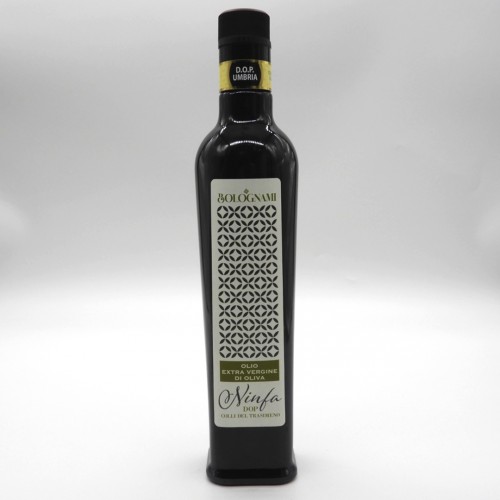 Olio Extra Vergine di Oliva Ninfa D.O.P. Umbria Colli del Trasimeno Bolognami