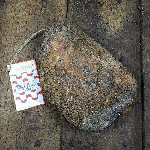 Guanciale di Suino Brado Toscano Bolognami