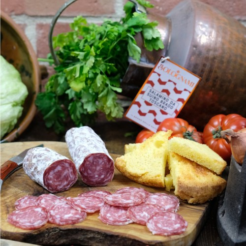 Salami de Cerdo Brado Toscano Bolognami