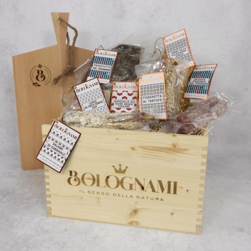 Cofanetto Regalo Tagliere del Norcino Bolognami