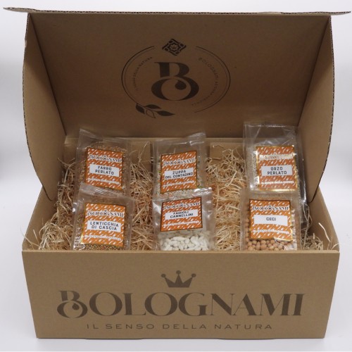 Cofanetto Degustazione di Legumi e Cereali Bolognami