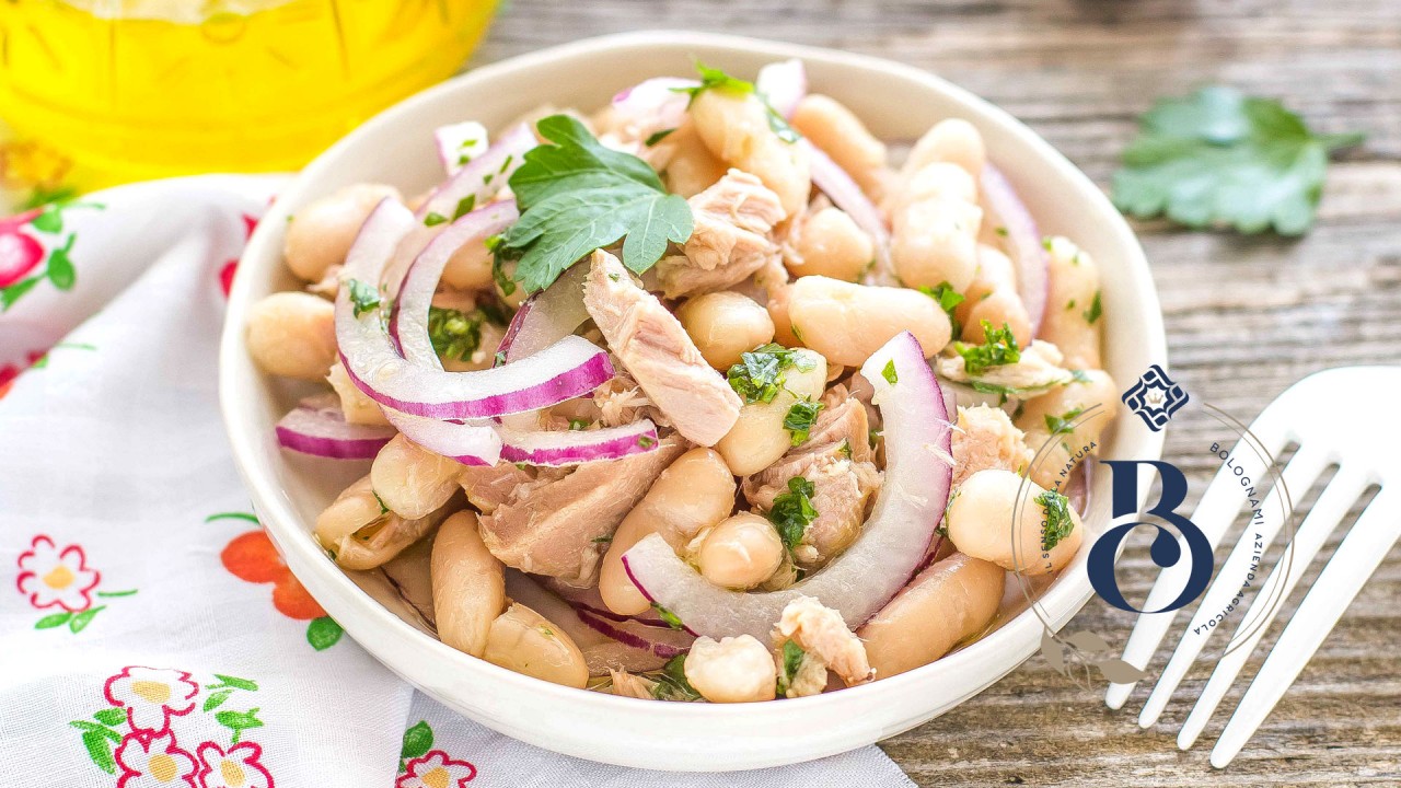 Fagioli con Tonno e Cipolla