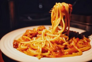 Bucatini all’Amatriciana Bolognami