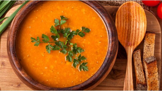 Sopa De Lentejas Rojas Bolognami